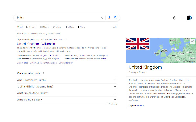 Britify  from Chrome web store to be run with OffiDocs Chromium online