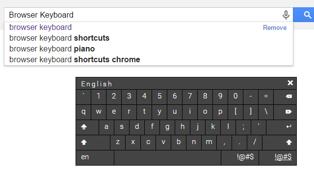 Browser Keyboard (Perfect for kiosk)  from Chrome web store to be run with OffiDocs Chromium online