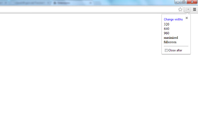 Browser resize  from Chrome web store to be run with OffiDocs Chromium online