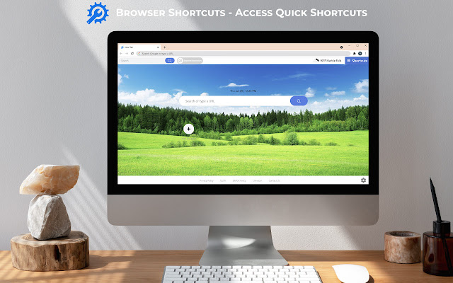 Browser Shortcuts  from Chrome web store to be run with OffiDocs Chromium online