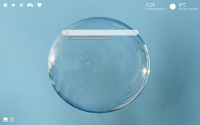 Bubbles Background HD  from Chrome web store to be run with OffiDocs Chromium online