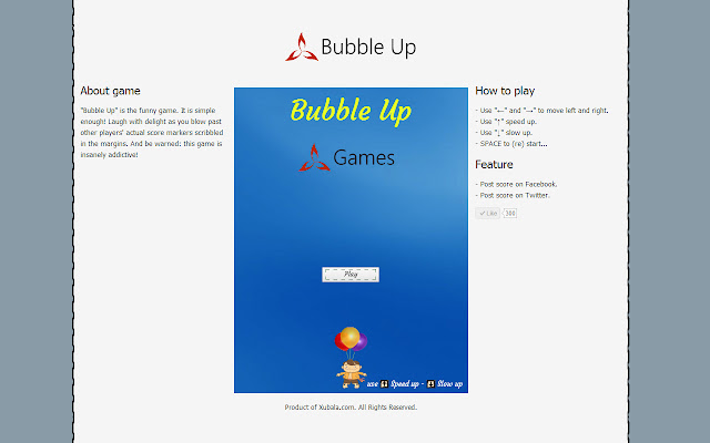 Bubble Up  from Chrome web store to be run with OffiDocs Chromium online