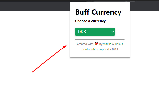 Buff Currency Converter  from Chrome web store to be run with OffiDocs Chromium online