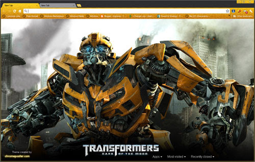 Bumblebee Transformers  from Chrome web store to be run with OffiDocs Chromium online