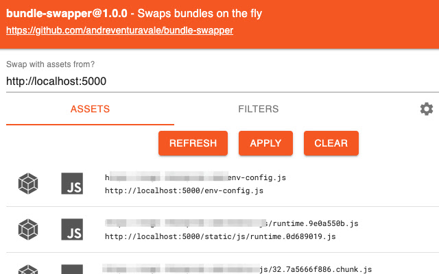 bundle swapper  from Chrome web store to be run with OffiDocs Chromium online