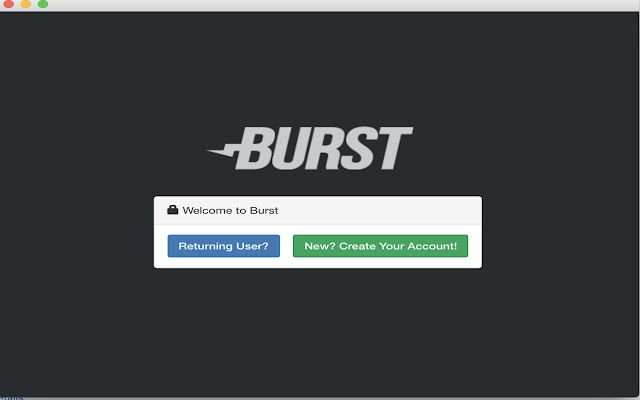 Burst Wallet  from Chrome web store to be run with OffiDocs Chromium online