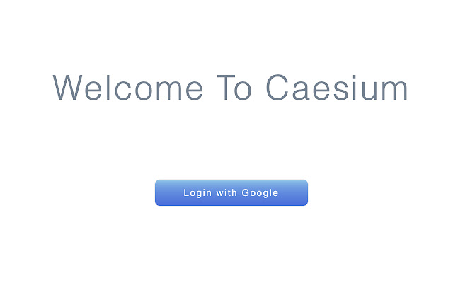 Caesium Time Tracking App  from Chrome web store to be run with OffiDocs Chromium online