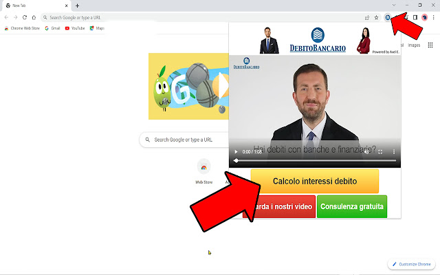 Calcolatore Interessi Mutuo e Prestito  from Chrome web store to be run with OffiDocs Chromium online