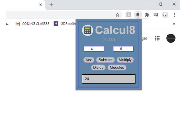 Calcul8  from Chrome web store to be run with OffiDocs Chromium online