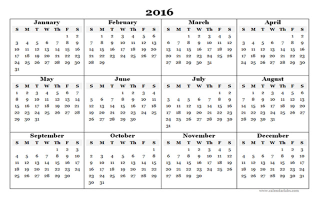 Calendar 2016  from Chrome web store to be run with OffiDocs Chromium online