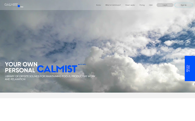 Calmist.pro  from Chrome web store to be run with OffiDocs Chromium online