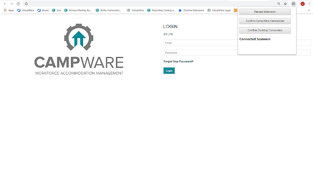 CampWare Card Reader Extension  from Chrome web store to be run with OffiDocs Chromium online