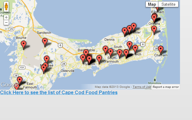 Cape Cod Food Pantries  from Chrome web store to be run with OffiDocs Chromium online