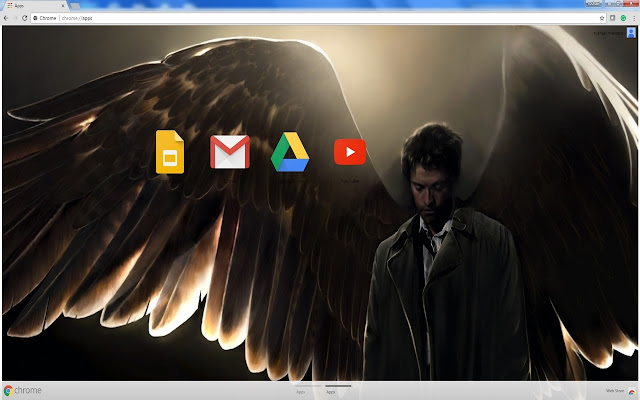 Castiel angel from supernatural  from Chrome web store to be run with OffiDocs Chromium online