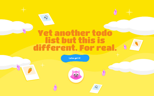 Catadoo A Free, Playful and Fun Todolist!  from Chrome web store to be run with OffiDocs Chromium online