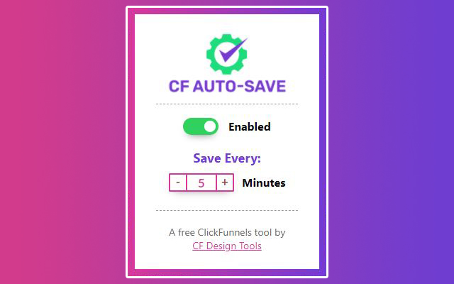 CF Auto Save  from Chrome web store to be run with OffiDocs Chromium online