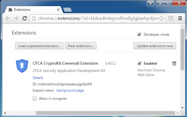 CFCA CryptoKit.Ceeemall Extension  from Chrome web store to be run with OffiDocs Chromium online