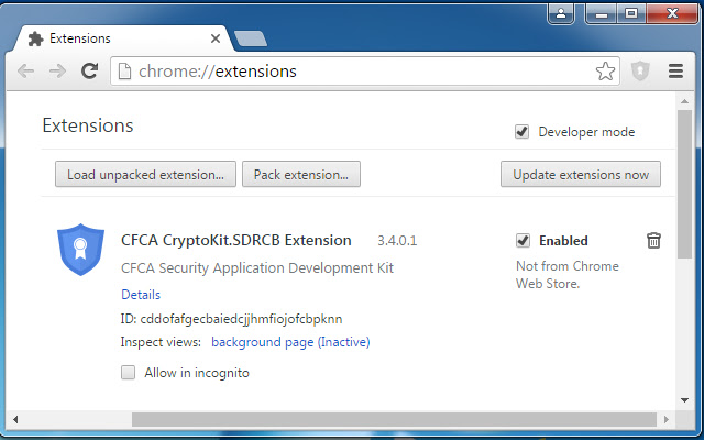 Chrome 网上商店的 CFCA CryptoKit.Paperless.QZCCBank 扩展将与 OffiDocs Chromium 在线运行