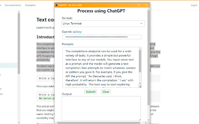 ChatGPT Right click, process 150 missions!  from Chrome web store to be run with OffiDocs Chromium online