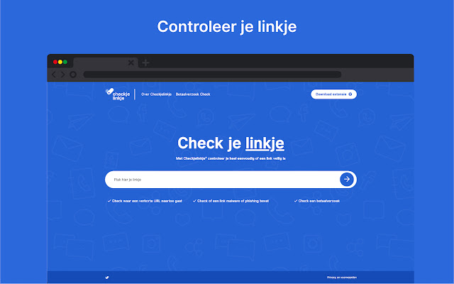 Checkjelinkje voor je browser  from Chrome web store to be run with OffiDocs Chromium online