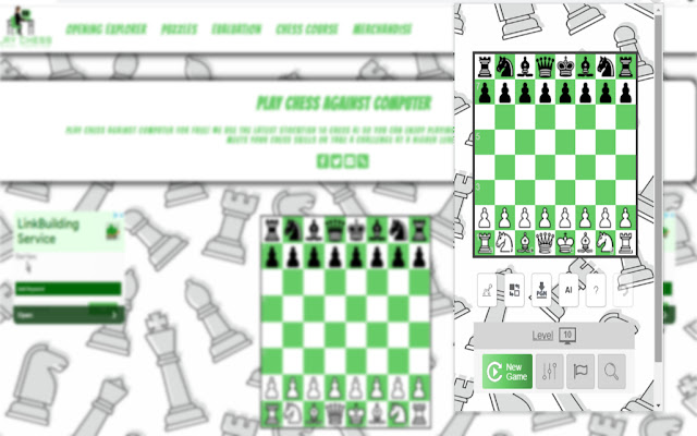 Chess Game Play Chess Against Computer  from Chrome web store to be run with OffiDocs Chromium online