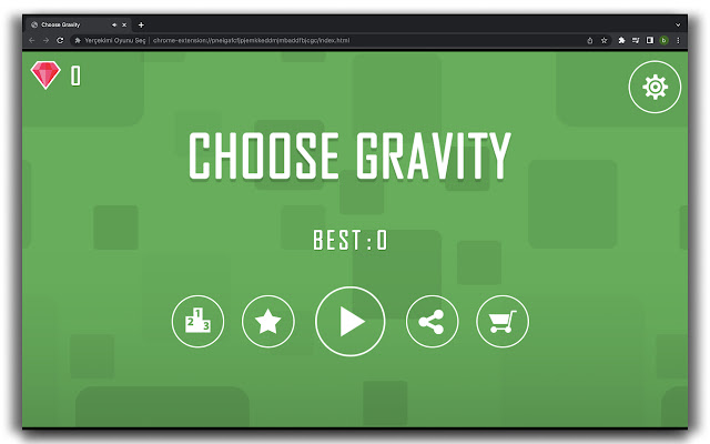 Choose Gravity Game HTML5 Game  from Chrome web store to be run with OffiDocs Chromium online