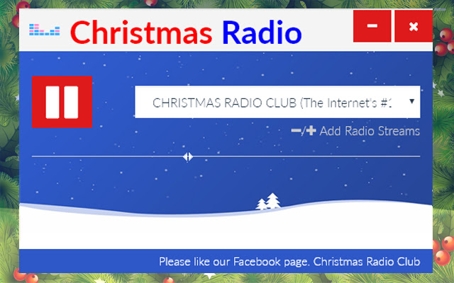 Christmas Radio Club  from Chrome web store to be run with OffiDocs Chromium online