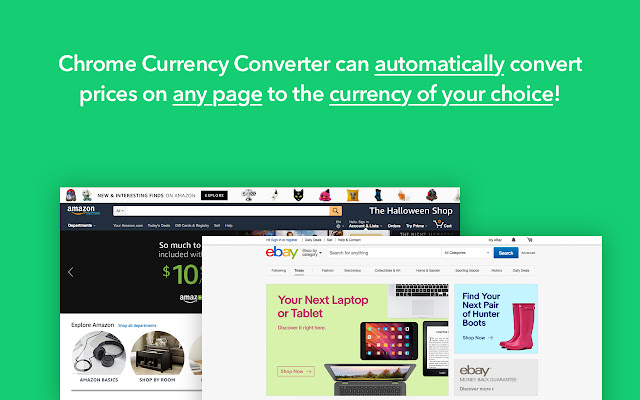 Chrome Currency Converter  from Chrome web store to be run with OffiDocs Chromium online