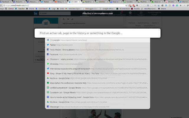 Chrome++ Tabs Manager  from Chrome web store to be run with OffiDocs Chromium online