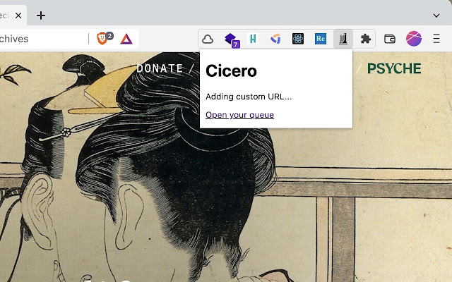 Cicero Content Grabber  from Chrome web store to be run with OffiDocs Chromium online