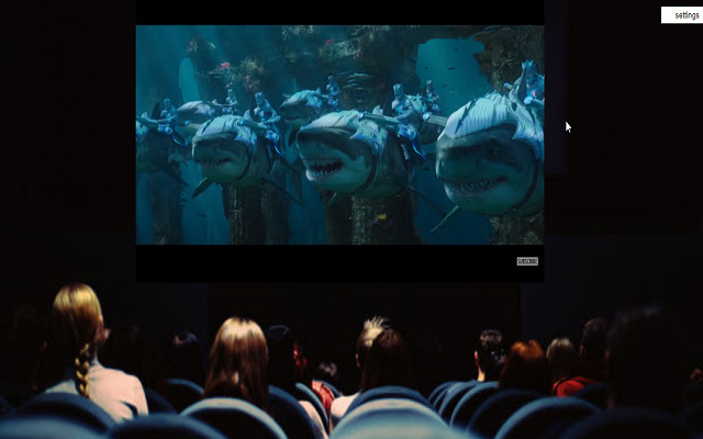 Cinema Theme For YouTube  from Chrome web store to be run with OffiDocs Chromium online