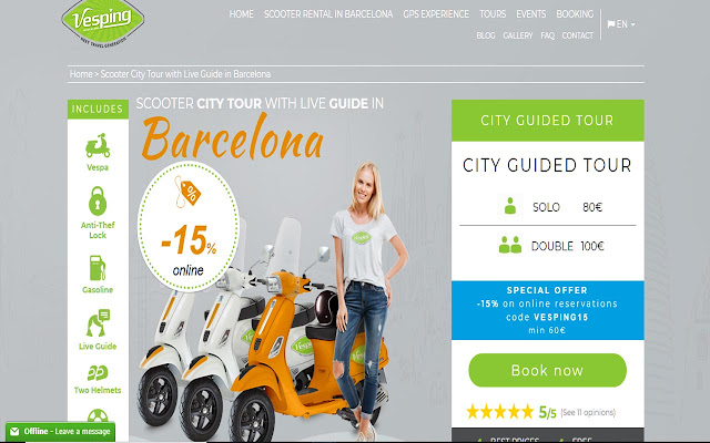 City Tour Barcelona  from Chrome web store to be run with OffiDocs Chromium online