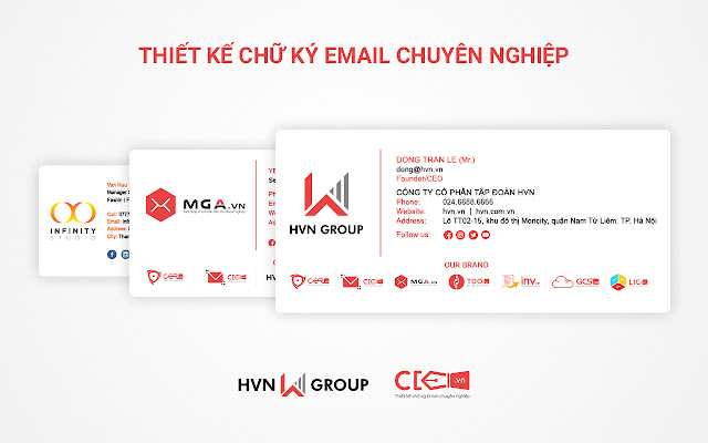CKE Chữ ký Email chuyên nghiệp de la boutique en ligne Chrome à exécuter avec OffiDocs Chromium en ligne