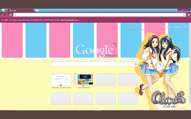 ClariS Click Version  from Chrome web store to be run with OffiDocs Chromium online