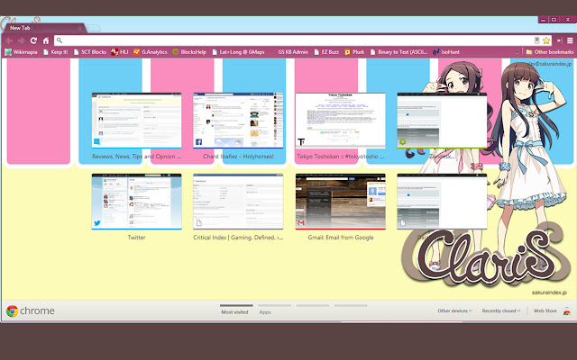 ClariS Reunion Version  from Chrome web store to be run with OffiDocs Chromium online