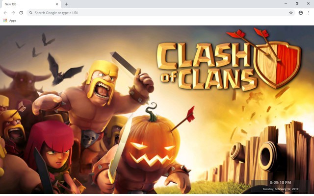 clash of clans wallpaper New Tab 2021  from Chrome web store to be run with OffiDocs Chromium online