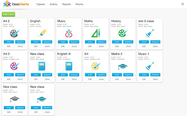 Class Charts  from Chrome web store to be run with OffiDocs Chromium online