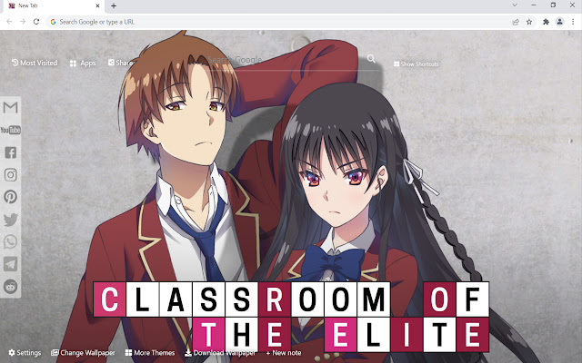 Classroom of the Elite Wallpaper din magazinul web Chrome va fi rulat cu OffiDocs Chromium online