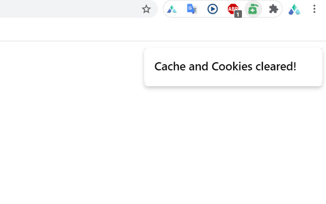 Clear Cache for One Site  from Chrome web store to be run with OffiDocs Chromium online