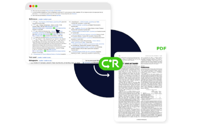 Click and Read CNRS  from Chrome web store to be run with OffiDocs Chromium online