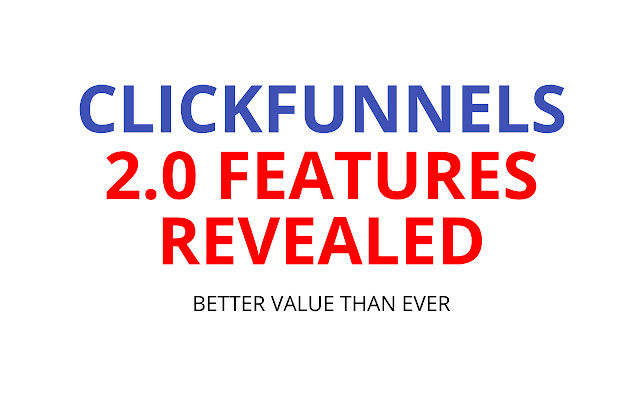 ClickFunnels 2.0 (Features, Prices and more)  from Chrome web store to be run with OffiDocs Chromium online