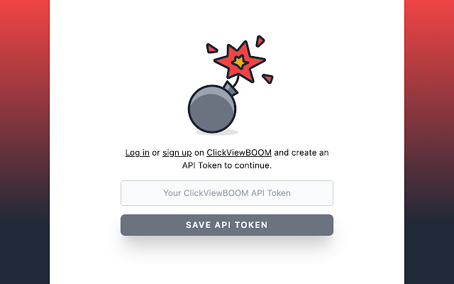 ClickViewBOOM Self destructing text  from Chrome web store to be run with OffiDocs Chromium online