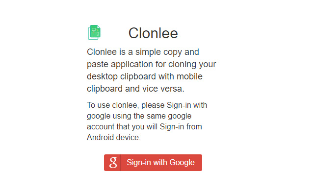 Clonlee  from Chrome web store to be run with OffiDocs Chromium online