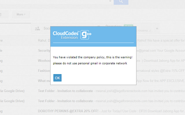 CloudCodes Extension gControl 2  from Chrome web store to be run with OffiDocs Chromium online