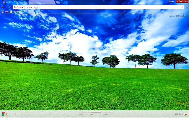 Cloud Field Green Horizon Sky  from Chrome web store to be run with OffiDocs Chromium online