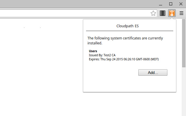 Cloudpath Certificate Generator  from Chrome web store to be run with OffiDocs Chromium online