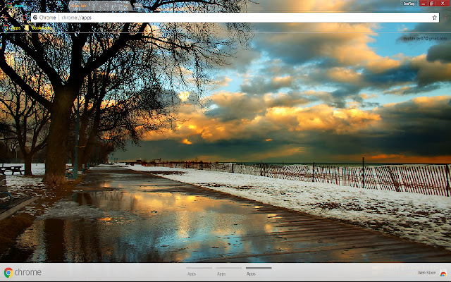 Cloud Snow Tree Winter  from Chrome web store to be run with OffiDocs Chromium online