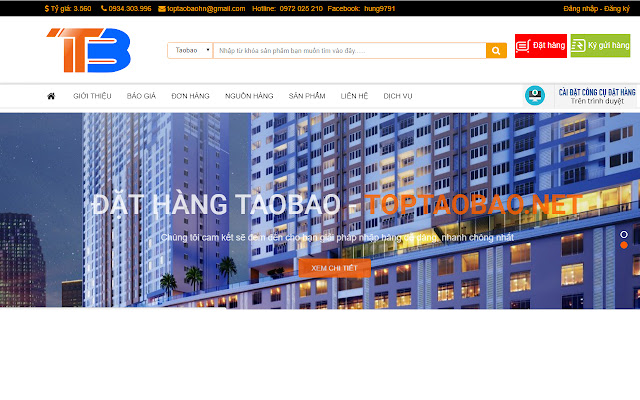 CÔNG CỤ ĐẶT HÀNG TOPTAOBAO.NET ຈາກ Chrome web store ທີ່ຈະດໍາເນີນການກັບ OffiDocs Chromium ອອນໄລນ໌