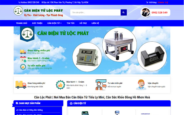 Cân Lộc Phát  from Chrome web store to be run with OffiDocs Chromium online