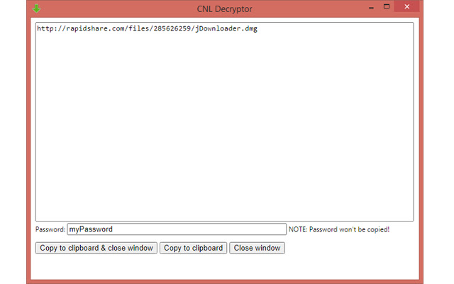 CNL Decryptor  from Chrome web store to be run with OffiDocs Chromium online